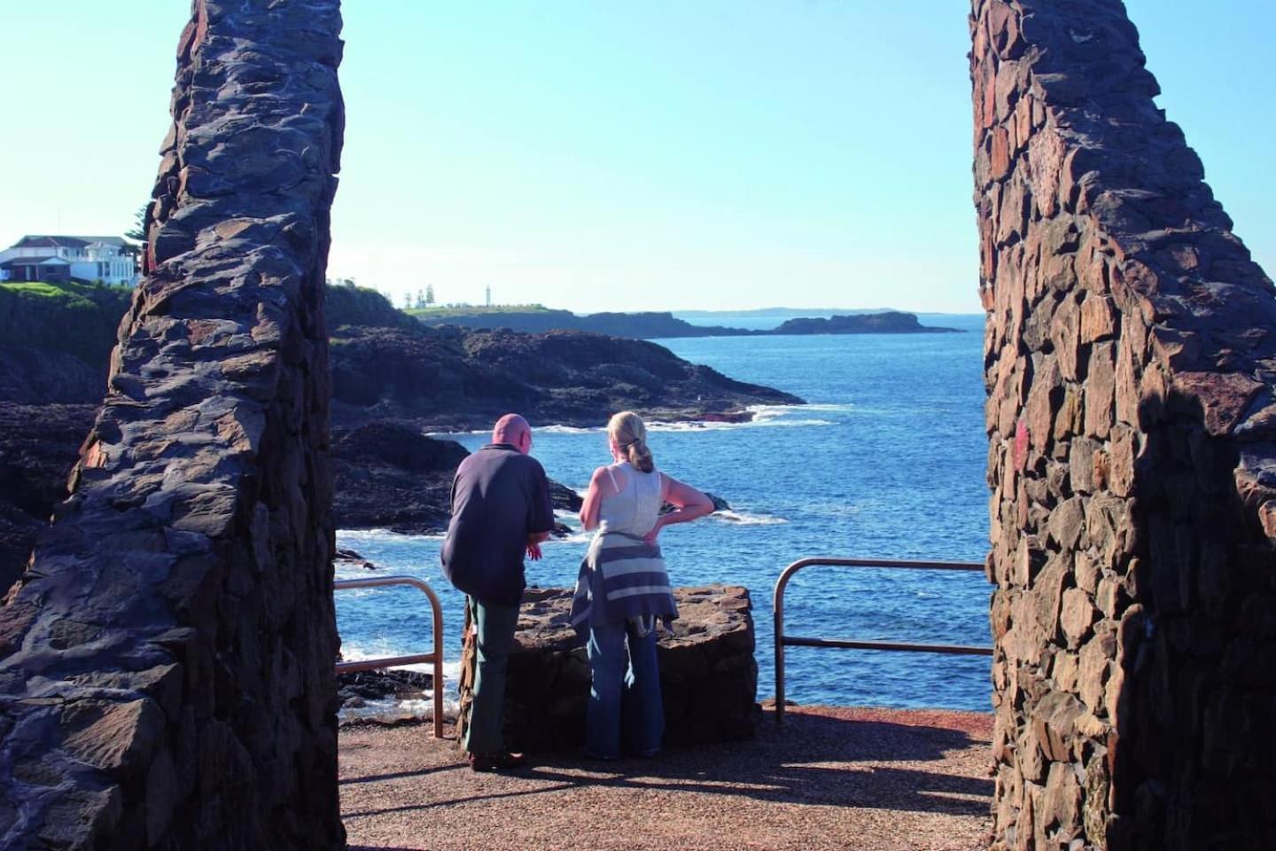 Shutters By The Sea Kiama-Sea Views-Waterfront-Private On Coastal Walk カイアマ エクステリア 写真